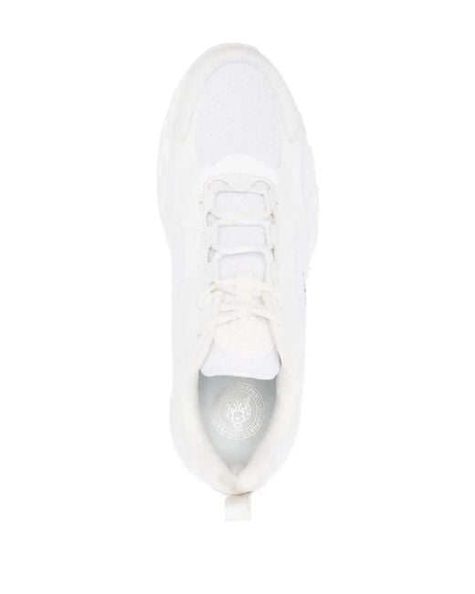 Philipp Plein White The Turbine Gen.X.02 Tiger Sneakers