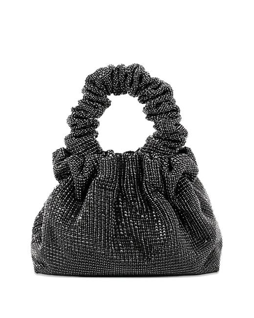 Twentyfourhaitch Black Angela Aura Tote Bag