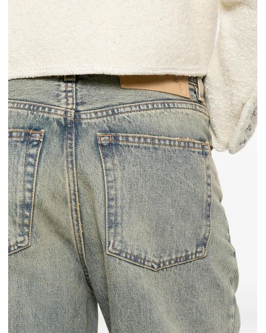 Haikure Gray Buttoned Jeans