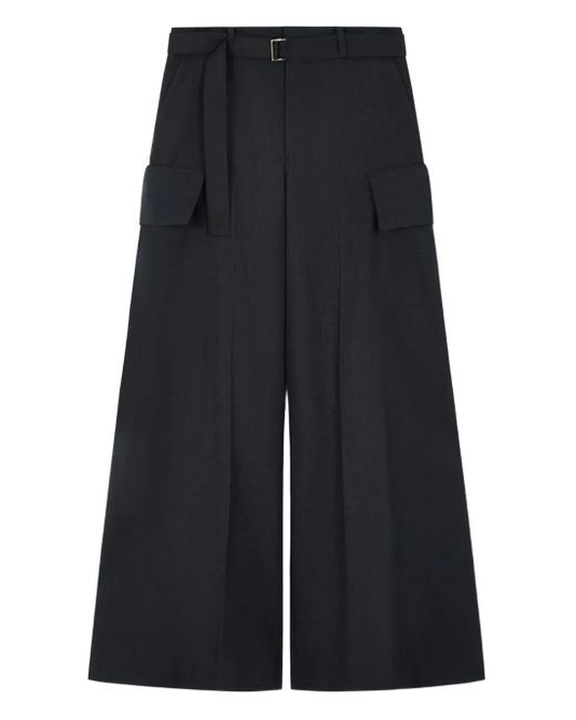 Sacai Blue Belted Mcargo Pockets