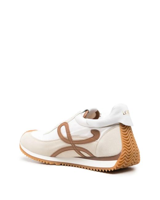 Loewe White Flow Runner 2.0 En Nylon Et Daim