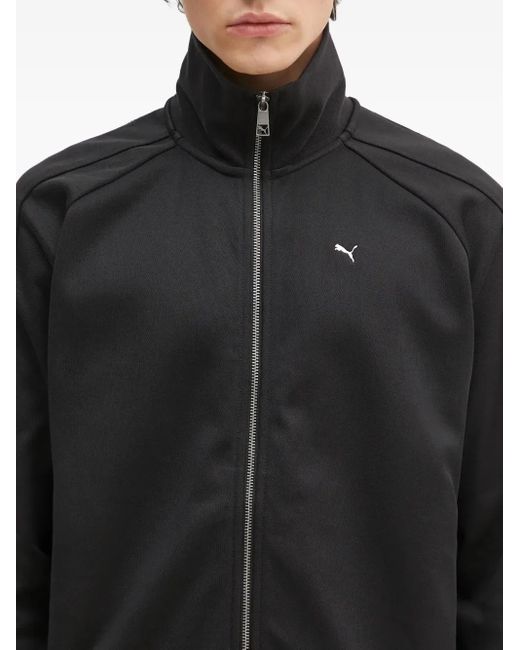 メンズ PUMA T7 ジップアップ スウェットシャツ Black