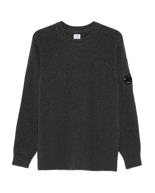 C P Company Pullover mit Raglanärmeln in Black für Herren