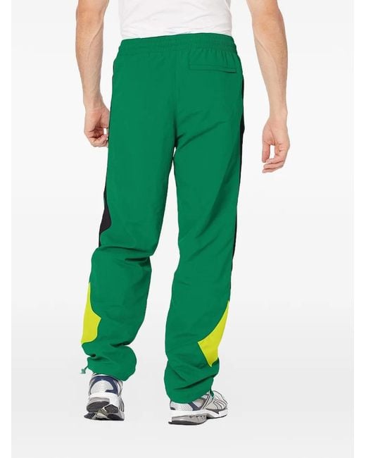 Reebok Green Twin Vector Track Pants for men