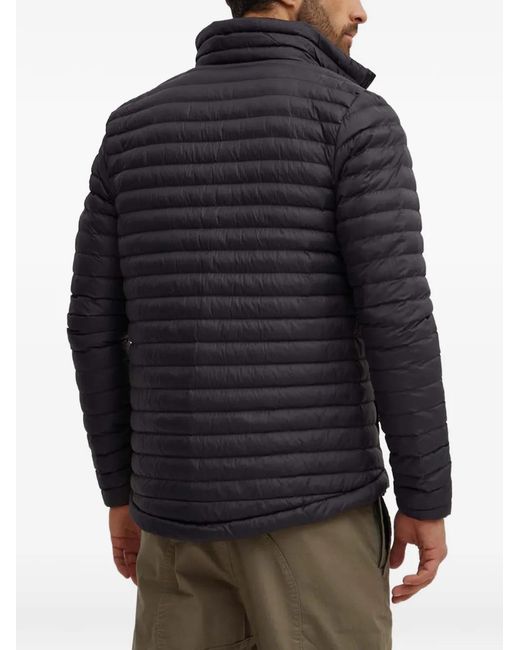 Helly Hansen Black Logo-Detail Padded Jacket for men