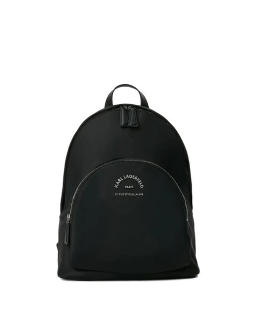 Karl Lagerfeld Rue St-guillaume バックパック M Black