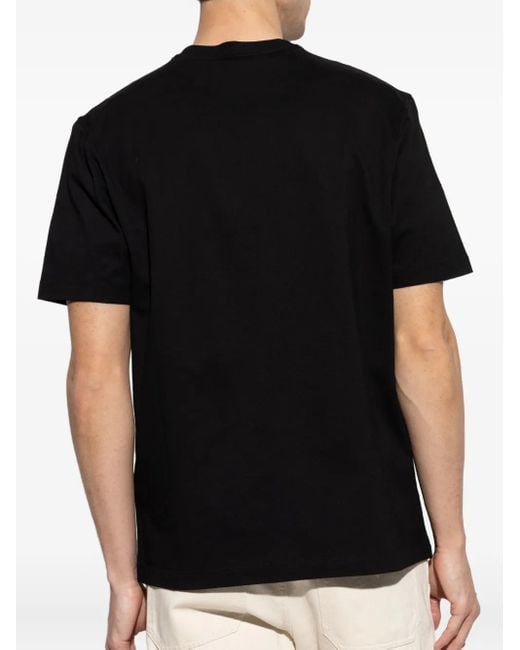 T-Shirt Dive di Versace in Black da Uomo