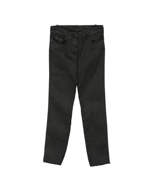 Masnada Black Pantalon À Coupe Droite