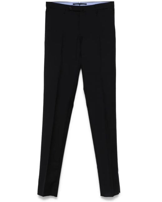 Incotex Wollen Broek in het Black voor heren