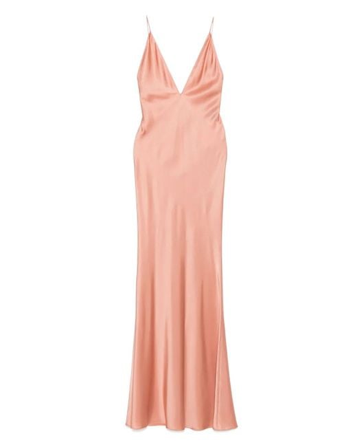 The New Arrivals Ilkyaz Ozel Claudie マキシドレス Pink