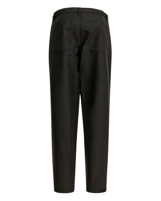 Comme des Garçons Black Buttoned Trousers for men
