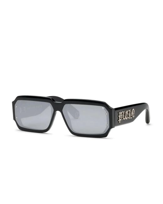 Philipp Plein ロゴプレート サングラス Black