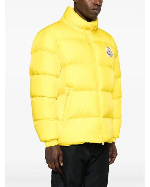 Moncler Yellow Feather Down Citala Jacket for men