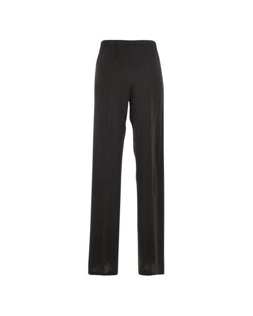 Semicouture Black Drawstring Trousers