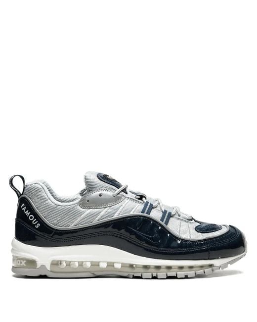 Nike Blue X Supreme Air Max 98 Sneakers