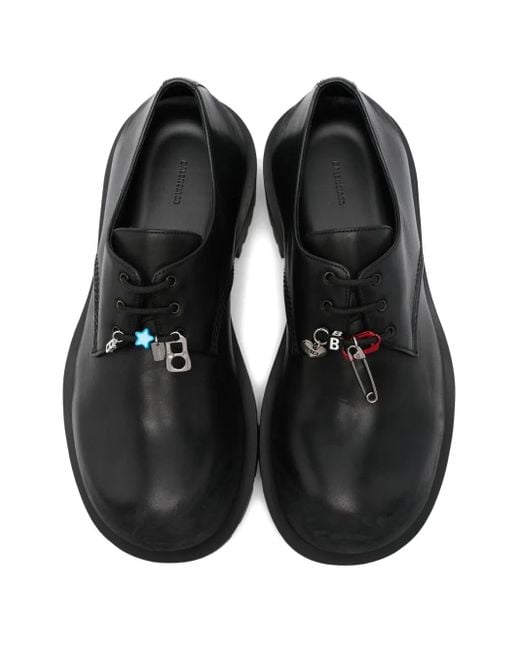 靴 balenciaga hummer derby Balenciaga Hummer Derby Shoes in Black for Men | Lyst