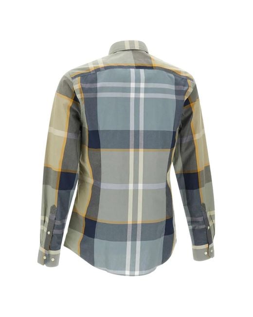 Barbour Blue Chemise À Poches Poitrine for men