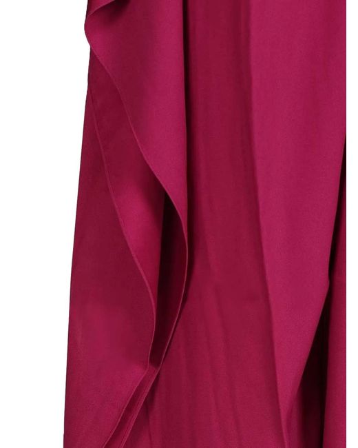 Taller Marmo Red V-Neck Maxi Dress