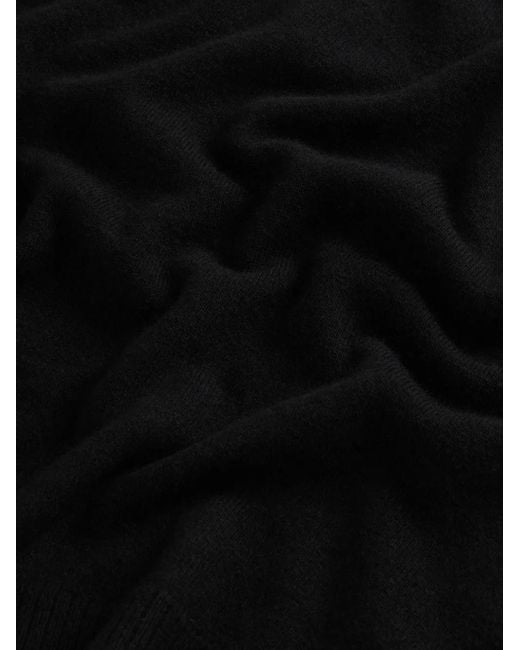 Woolrich Black Relaxed Fit Sweater With Crew Neckline