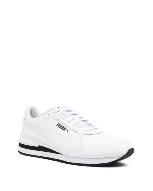 PUMA White St Runner V4 Sneakers