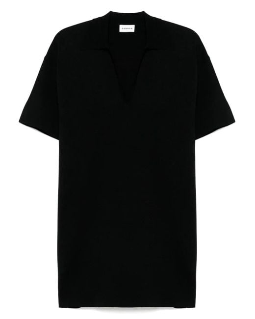 P.A.R.O.S.H. Black Roma Mini Dress