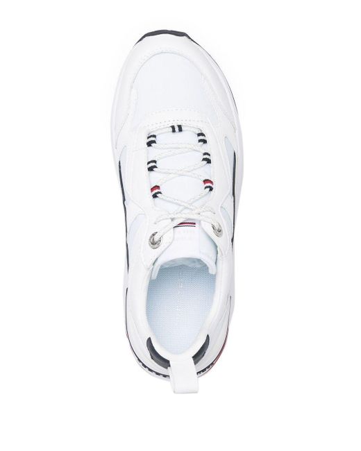 tommy hilfiger chunky wedge heel trainers