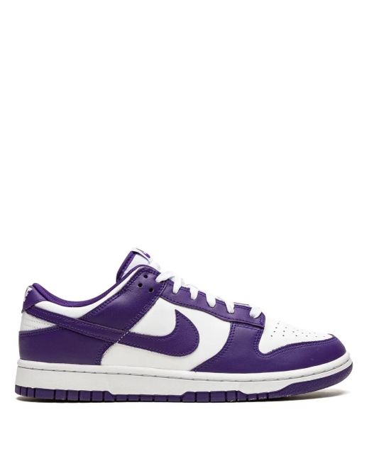 Nike Purple Dunk Low "Court" Sneakers