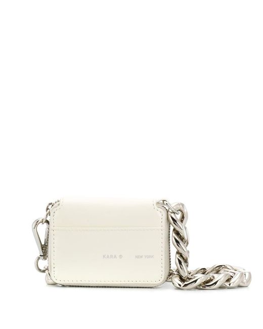 kara leather shoulder bag