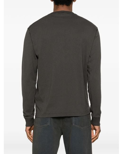 Stone Island Brown Long Sleeve Tops for men