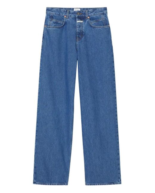 Closed Jeans Met Wijde Pijpen in het Blue