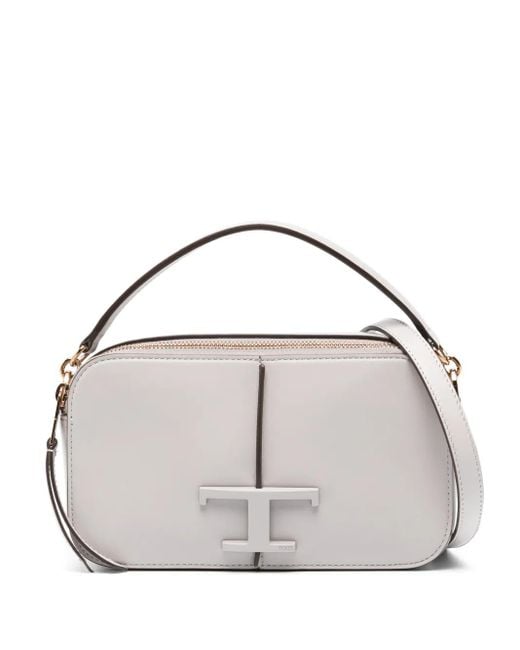 Bandolera T Timeless Tod's de color Metallic