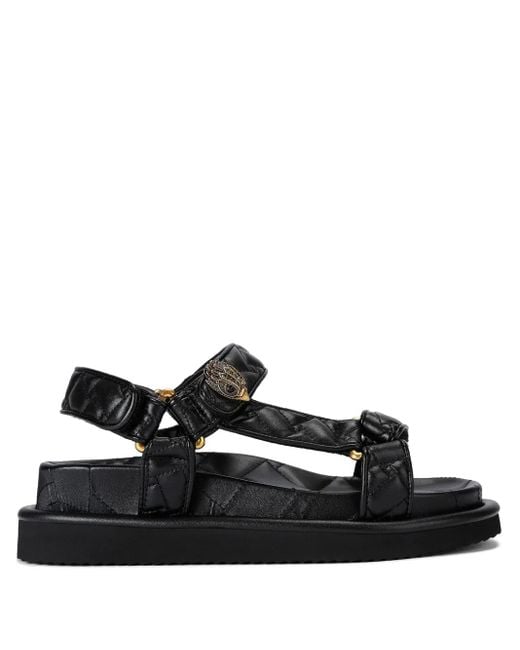 Kurt Geiger Black Orson Sandals