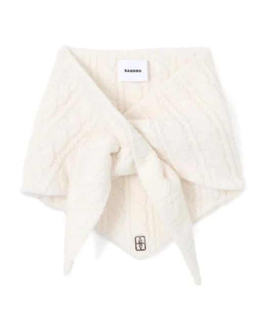 Bandana di Sandro in White