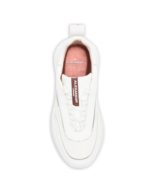 Sneakers Eclipse di Alexander Smith in White