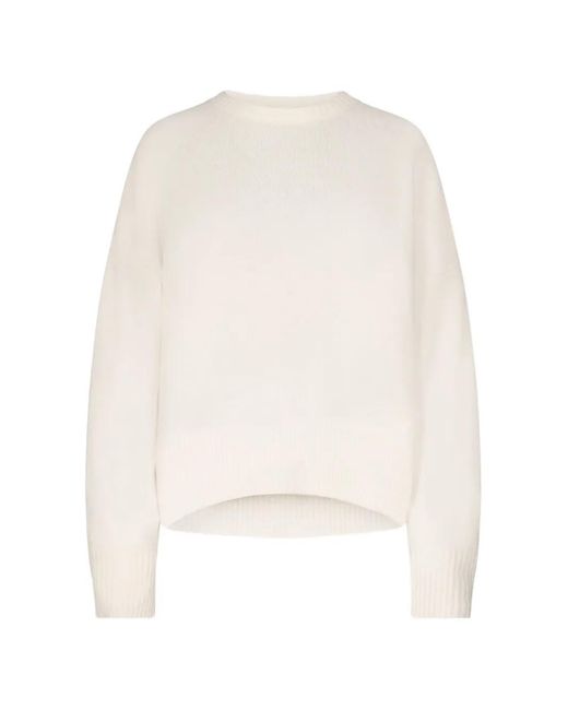 Loulou de Saison White Anton Cashmere Sweater