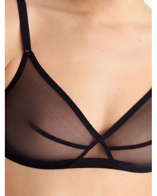 Eres Gray Bel Triangle Bra