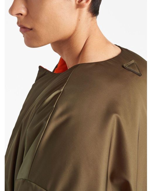 Prada Green Re-nylon Down Jacket for men