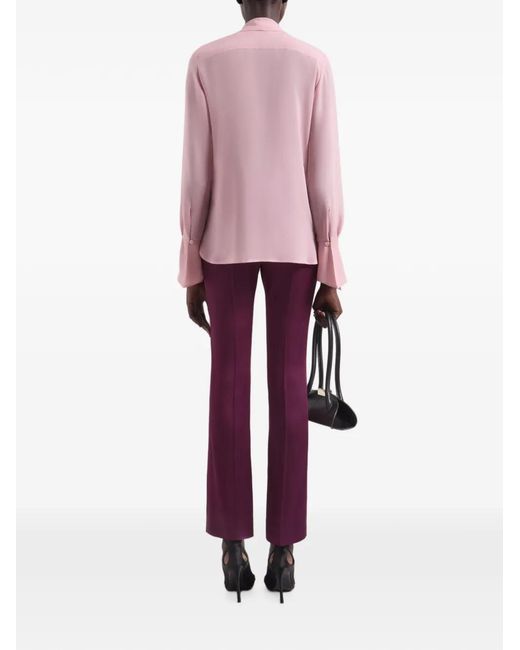 Nina Ricci Pink Long-Sleeves Shirt