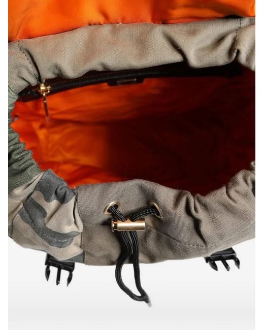 Dolce & Gabbana Black Patchwork Buckle-Fastening Backpack for men