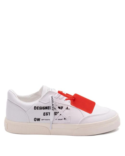 Off-White c/o Virgil Abloh Pink Sneakers New Low Vulcanized for men