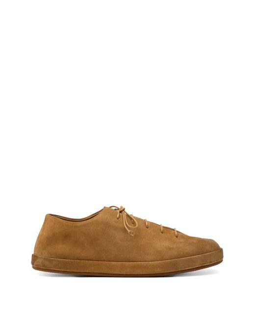 Marsèll Brown Scatopelle Lace-Up Derby Shoes for men