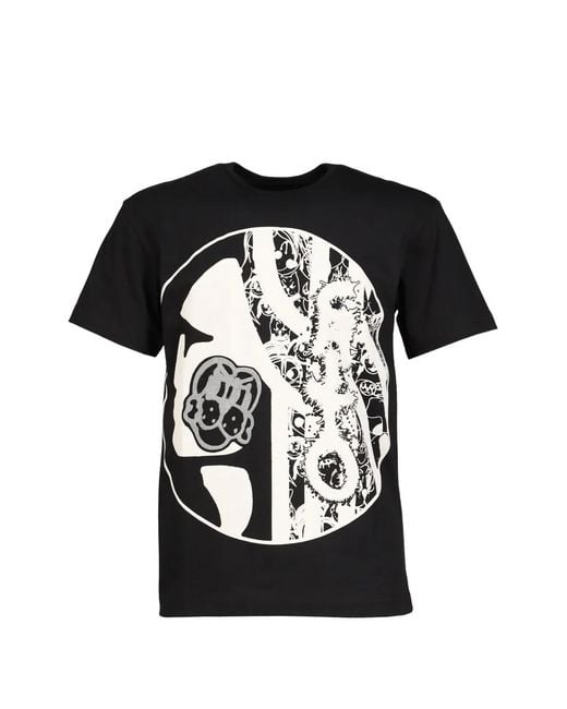 Chio Black Reflective Chiefs Graphic-Print T-Shirt for men