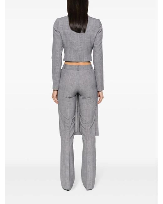 Pantalones con diseño a capas Coperni de color Gray