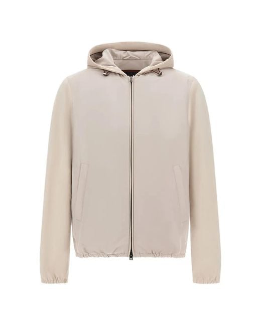 Herno Natural Padded Hooded Jacket for men