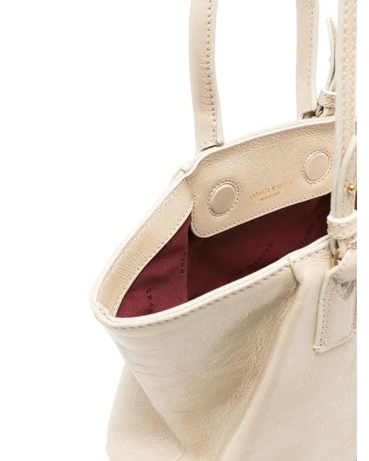 Antonio Marras White Small Chalk Top-Handles Tote Bag