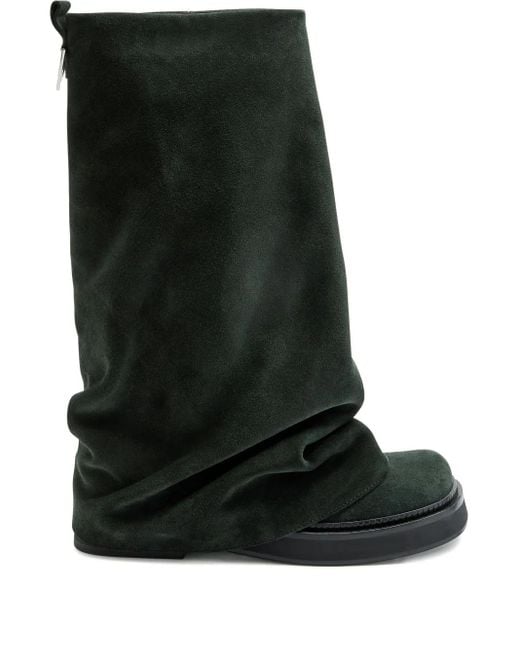 The Attico Black Robin Bikerstiefel