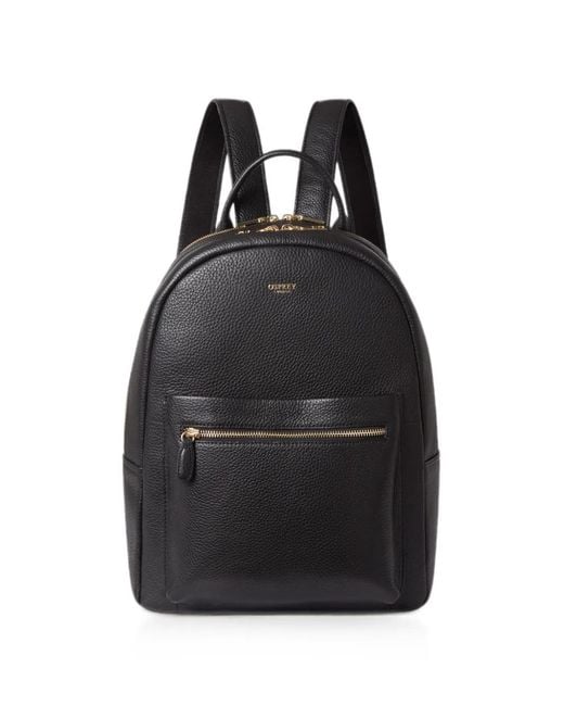 Osprey Black Adaline Leather Backpack