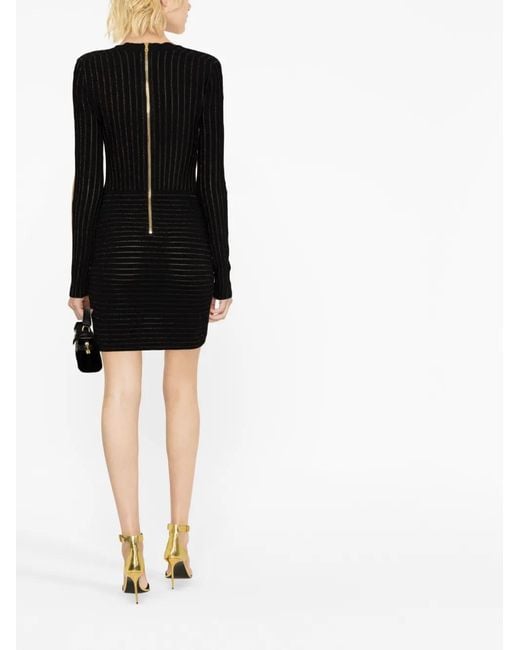 Balmain Black Dresses
