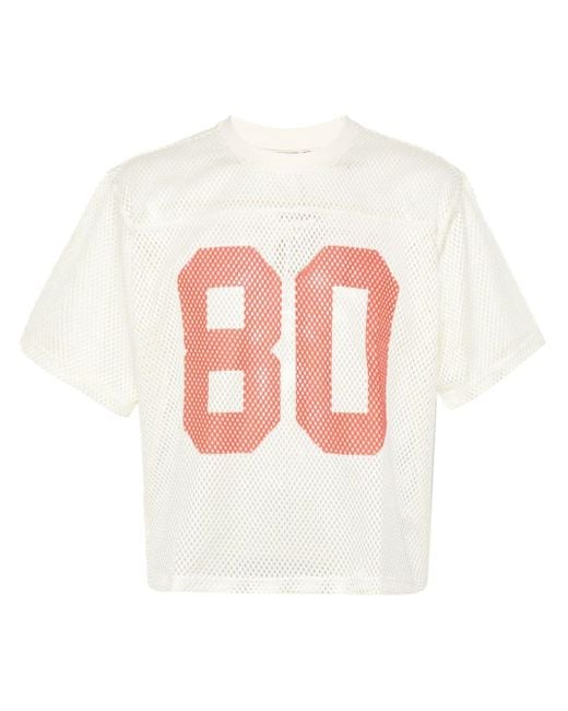 Stussy White Team Jersey 80 T-shirt