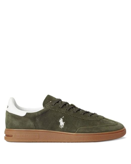 Polo Ralph Lauren Green Bedford Sneakers for men